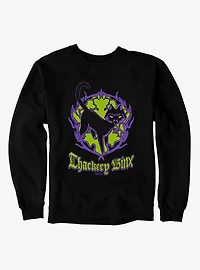 Disney Hocus Pocus Thackery Binx Black Cat Sweatshirt