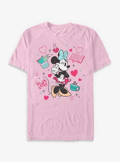 Disney Minnie Mouse Girlie Stuff Garment-Dyed T-Shirt