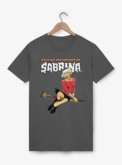 Chilling Adventures Of Sabrina On A Broom T-Shirt