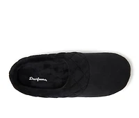 Dearfoams Darcy Velour Clog with Quilt Cuff Slippers