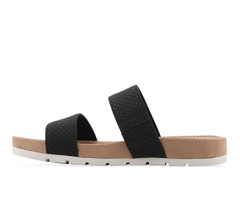 Women's Cliffs by White Mountain Tahlie Slide Sandals