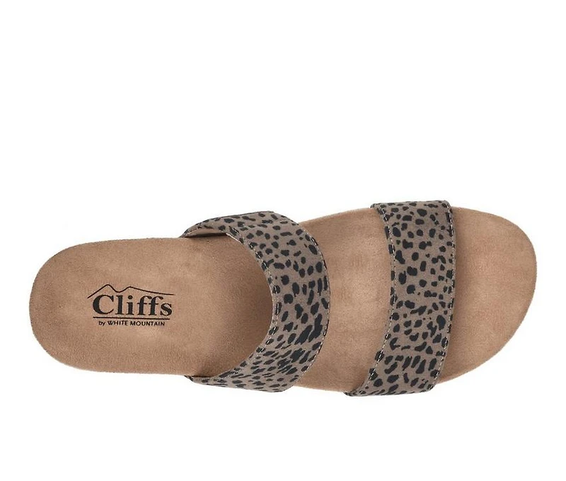 Women's Cliffs by White Mountain Tahlie Slide Sandals