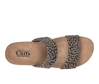 Women's Cliffs by White Mountain Tahlie Slide Sandals