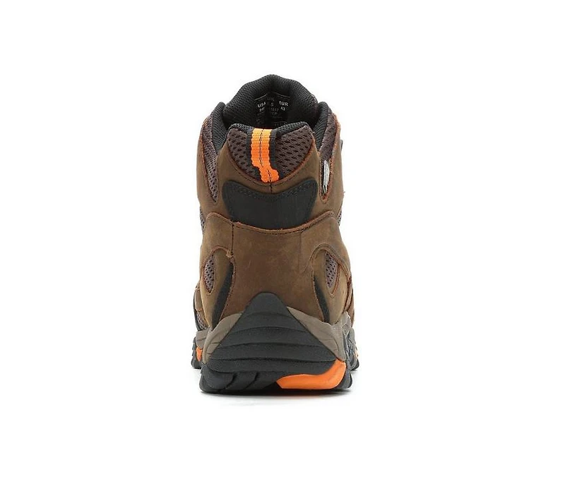 Men's Merrell Work Moab Vertex Mid Waterproof Comp Toe Boots
