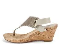 Women's White Mountain All Good Wedge Sandals
