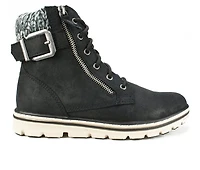 Women's Cliffs by White Mountain Kelsie Lace-Up Booties