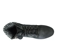 Women's Cliffs by White Mountain Kelsie Lace-Up Booties