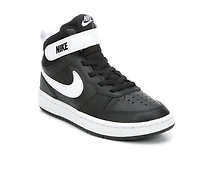Kids' Nike Little Kid Court Borough Mid 2 Sneakers