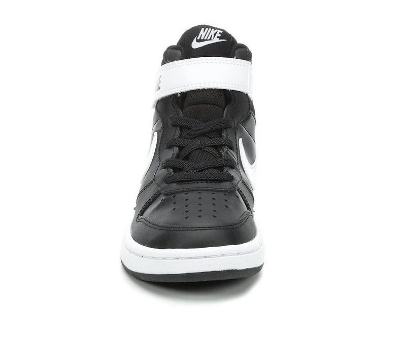 Kids' Nike Little Kid Court Borough Mid 2 Sneakers