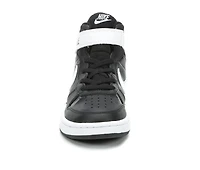 Kids' Nike Little Kid Court Borough Mid 2 Sneakers