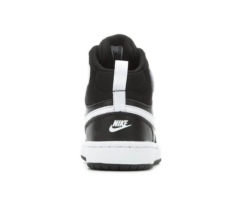 Kids' Nike Little Kid Court Borough Mid 2 Sneakers