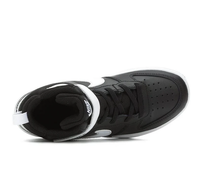 Kids' Nike Little Kid Court Borough Mid 2 Sneakers
