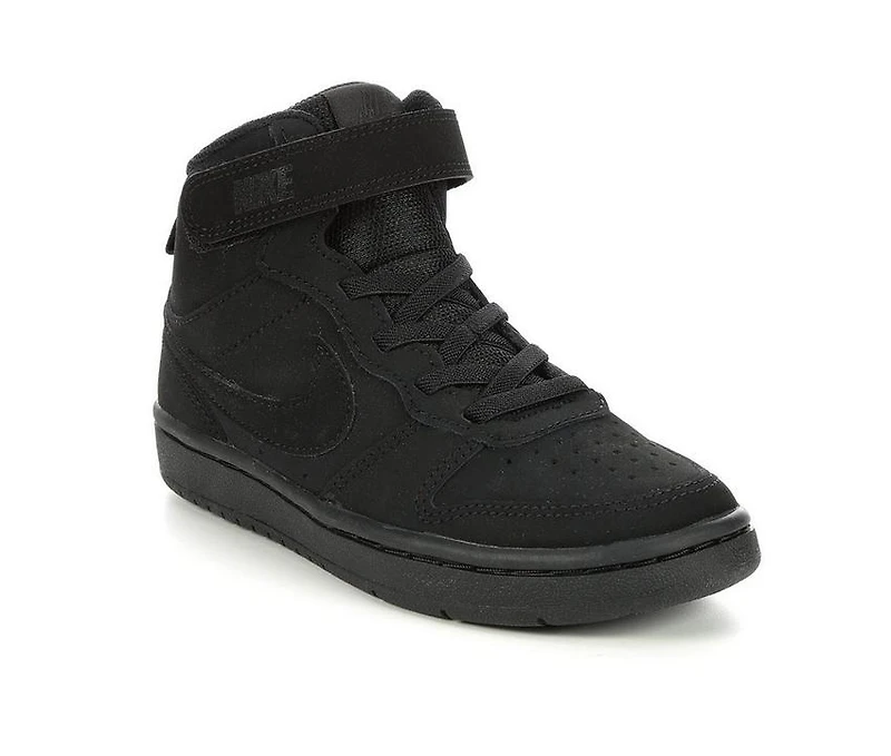 Kids' Nike Little Kid Court Borough Mid 2 Sneakers