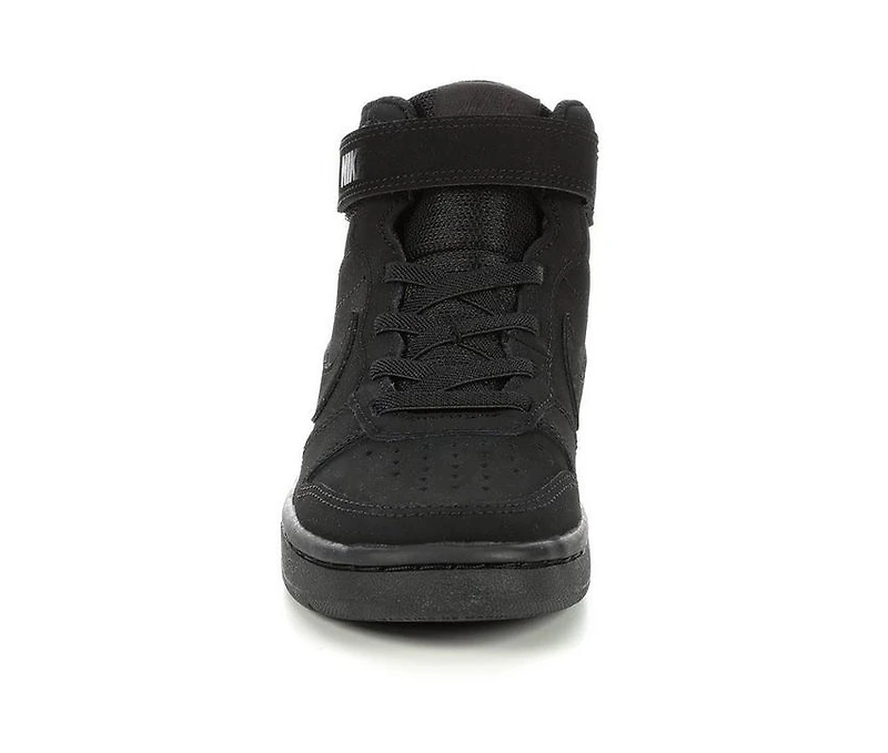 Kids' Nike Little Kid Court Borough Mid 2 Sneakers
