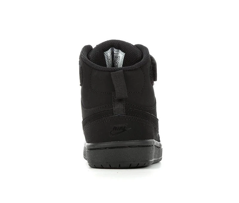Kids' Nike Little Kid Court Borough Mid 2 Sneakers