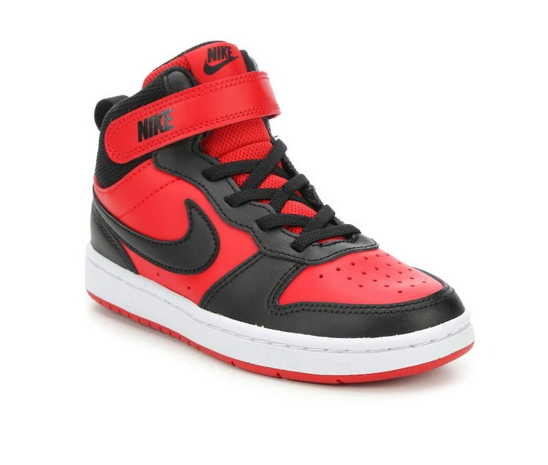Kids' Nike Little Kid Court Borough Mid 2 Sneakers
