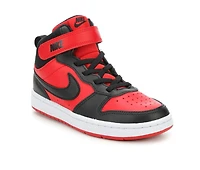 Kids' Nike Little Kid Court Borough Mid 2 Sneakers