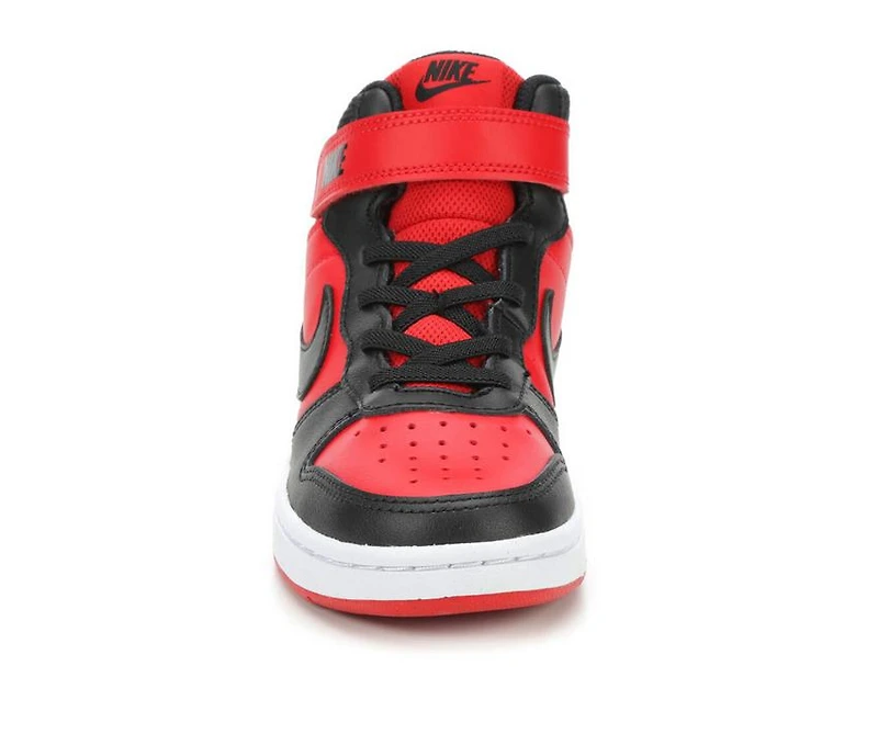 Kids' Nike Little Kid Court Borough Mid 2 Sneakers