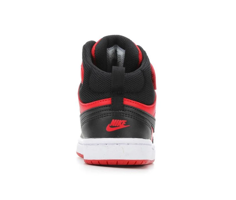 Kids' Nike Little Kid Court Borough Mid 2 Sneakers