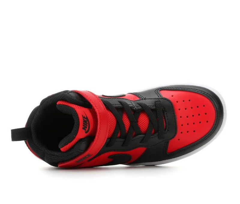 Kids' Nike Little Kid Court Borough Mid 2 Sneakers