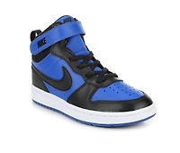 Kids' Nike Little Kid Court Borough Mid 2 Sneakers