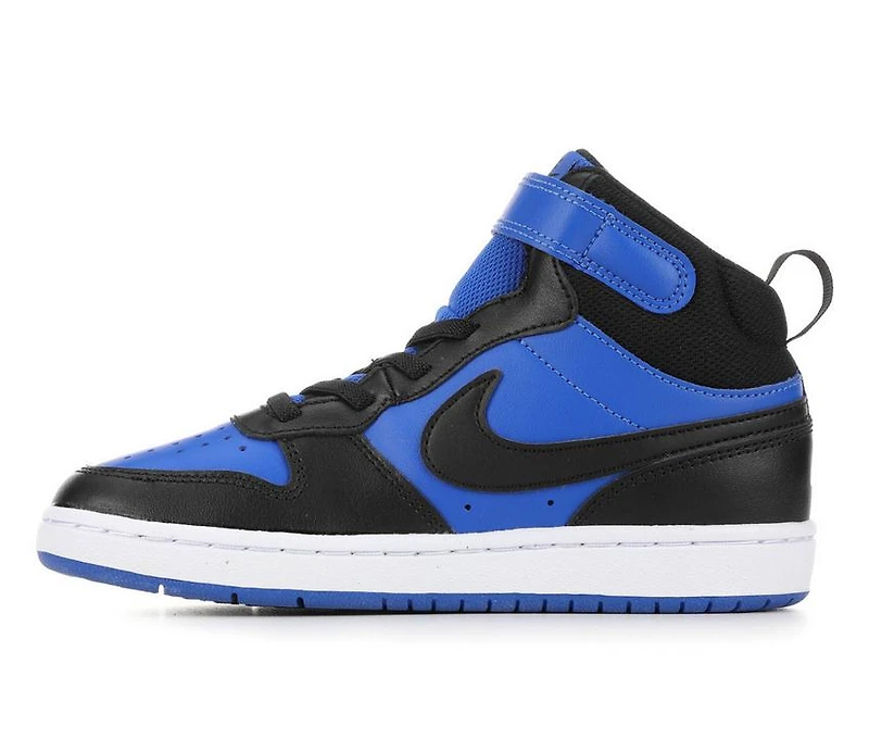Kids' Nike Little Kid Court Borough Mid 2 Sneakers