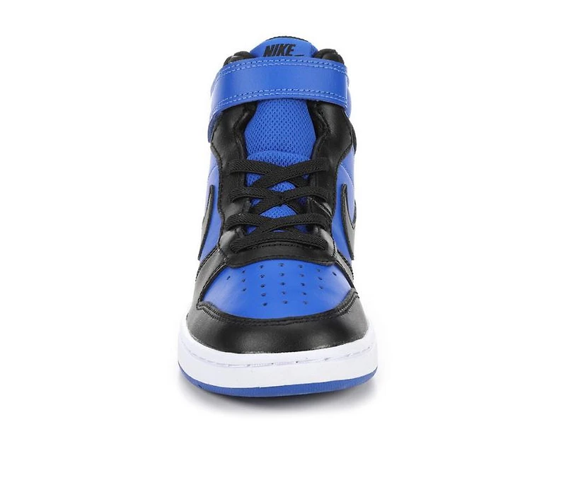 Kids' Nike Little Kid Court Borough Mid 2 Sneakers