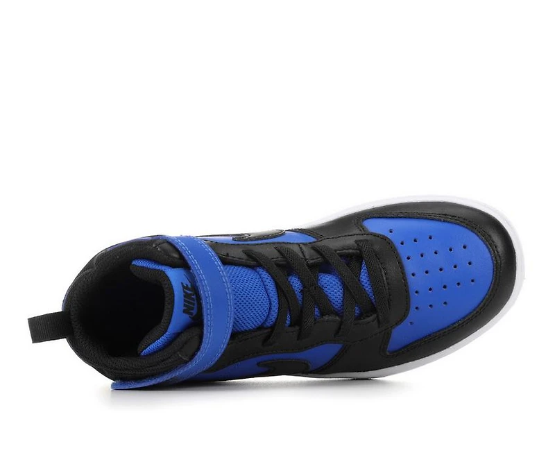 Kids' Nike Little Kid Court Borough Mid 2 Sneakers