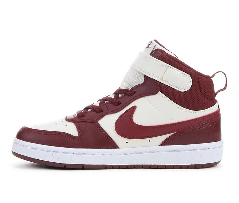 Kids' Nike Little Kid Court Borough Mid 2 Sneakers