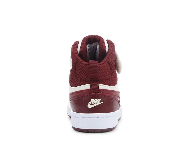 Kids' Nike Little Kid Court Borough Mid 2 Sneakers