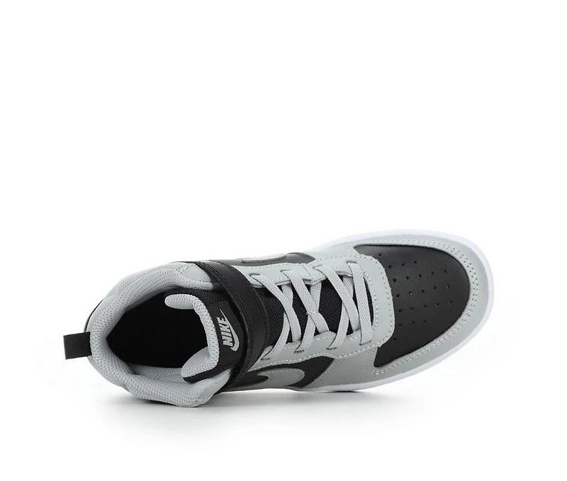 Kids' Nike Little Kid Court Borough Mid 2 Sneakers