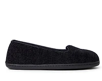 Dearfoams Rebecca Chenille Closed Back Slippers