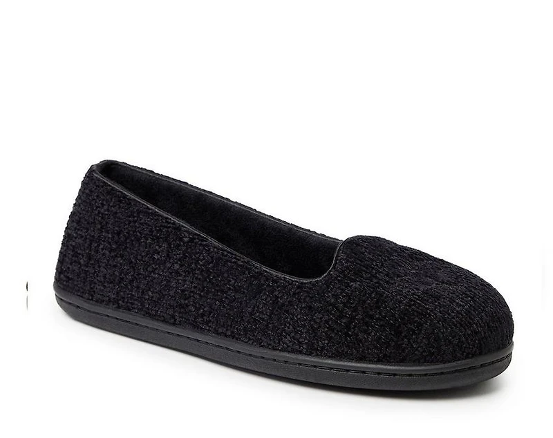 Dearfoams Rebecca Chenille Closed Back Slippers