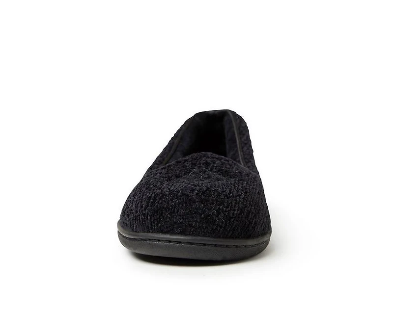 Dearfoams Rebecca Chenille Closed Back Slippers