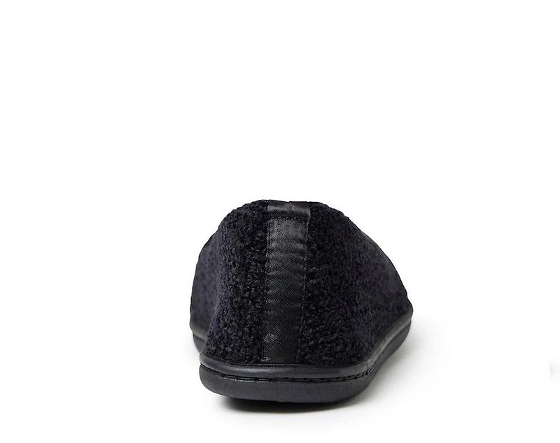 Dearfoams Rebecca Chenille Closed Back Slippers