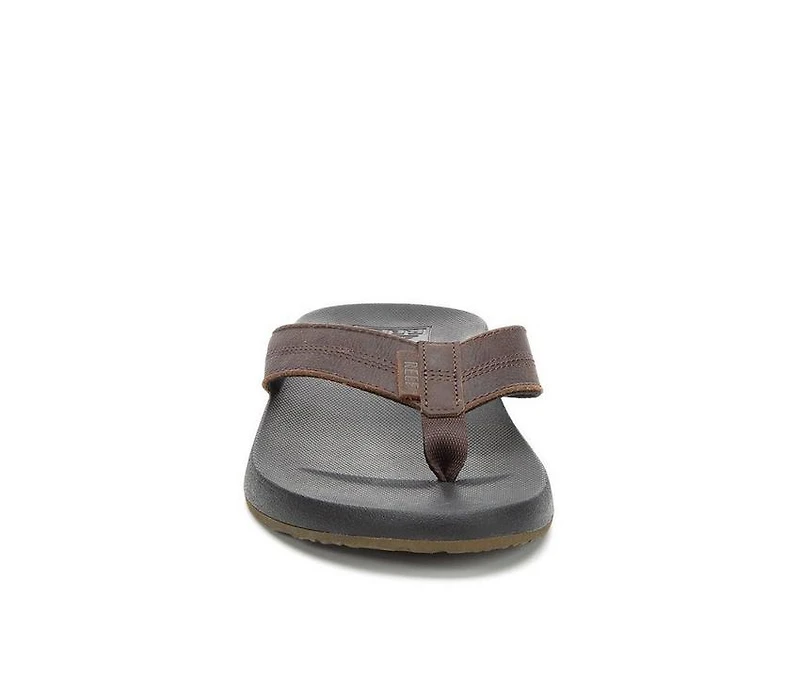 Men's Reef Cushion Bounce Phantom Leather Flip-Flops