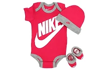 Nike Infant Futura 3 Piece Onesie Set