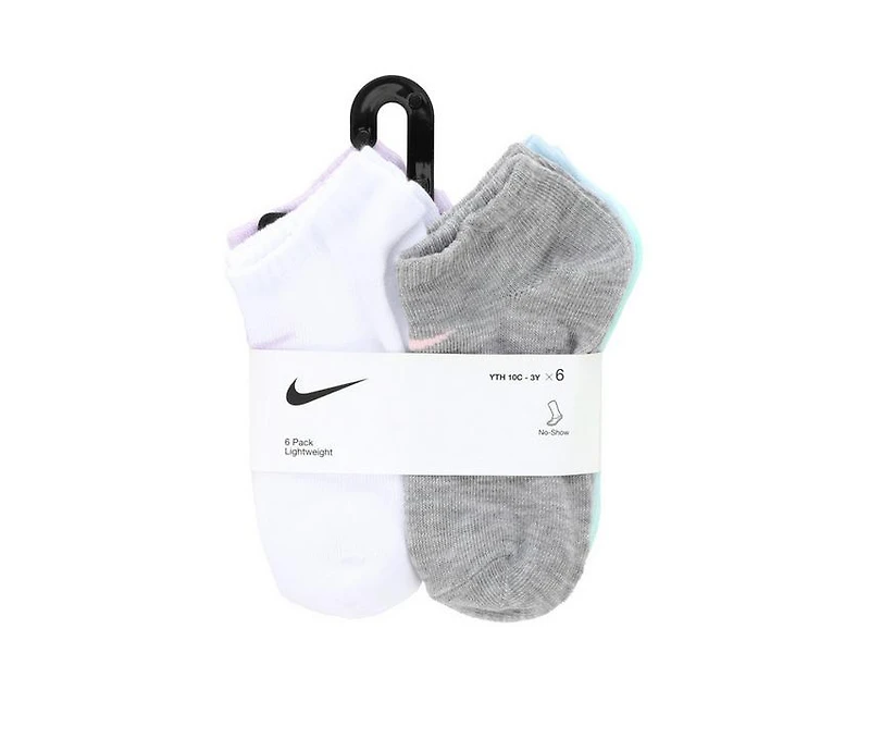 Nike Toddler 6p Basic No Show Socks