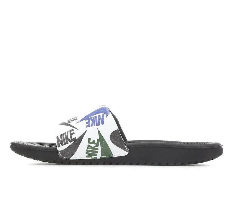 Boys' Nike Little Kid & Big Kawa Print Sport Slides