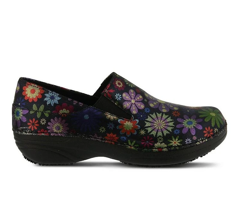 Women's SPRING STEP Manila Flower Safety Shoes