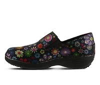 Women's SPRING STEP Manila Flower Safety Shoes