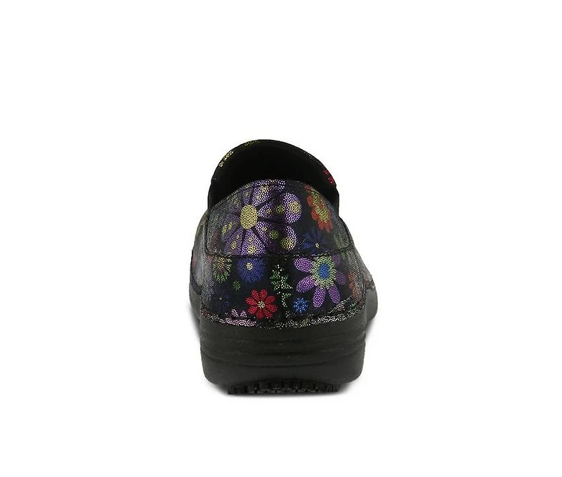 Women's SPRING STEP Manila Flower Safety Shoes