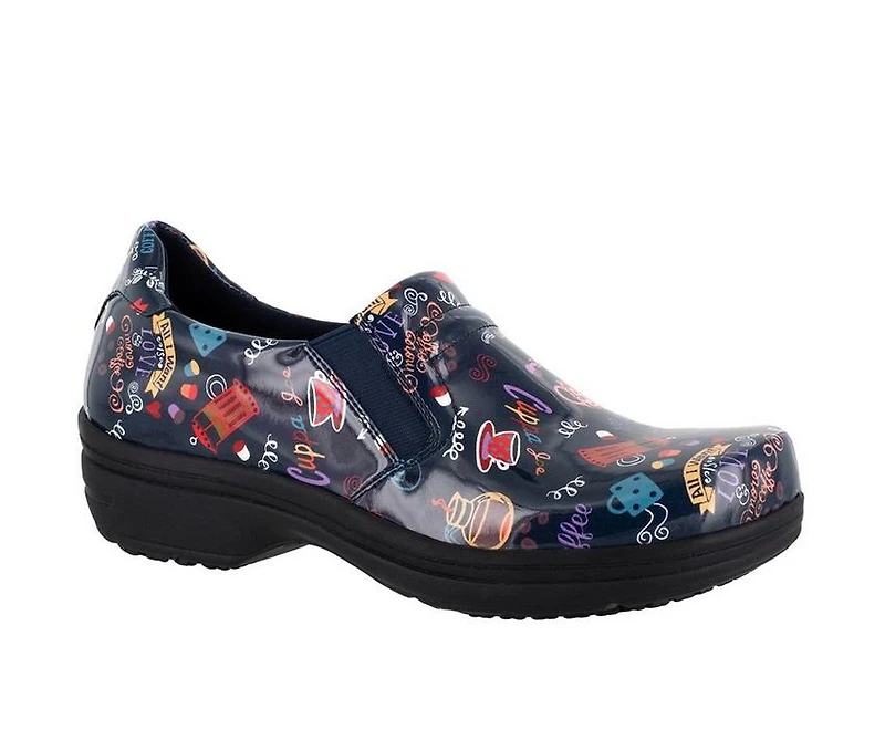 Women's Easy Works by Street Bind Hot Coffee Slip-Resistant Clogs