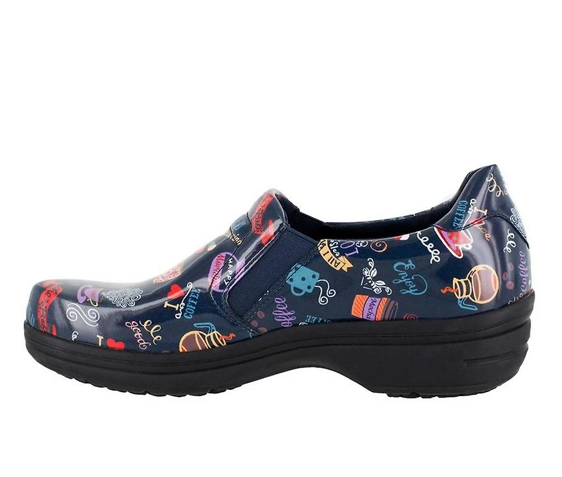 Women's Easy Works by Street Bind Hot Coffee Slip-Resistant Clogs