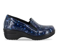 Women's Easy Works by Street Leeza Floral Slip-Resistant Clogs