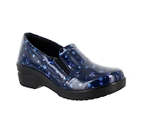 Women's Easy Works by Street Leeza Floral Slip-Resistant Clogs