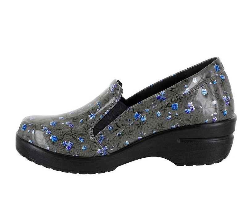 Women's Easy Works by Street Leeza Floral Slip-Resistant Clogs