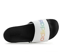 Adults' Adidas Adilette Comfort Print Sport Slides