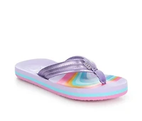 Girls' Reef Little Kid & Big Ahi Flip-Flops