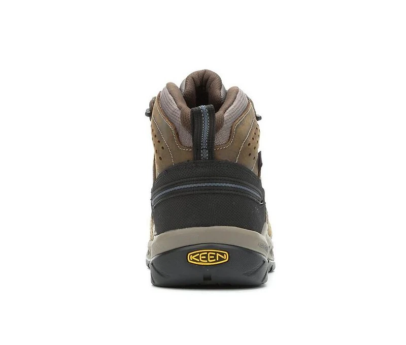 Men's KEEN Utility Flint II Mid Waterproof Steel Toe Work Boots